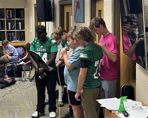 LMS Students gather for First Priority
